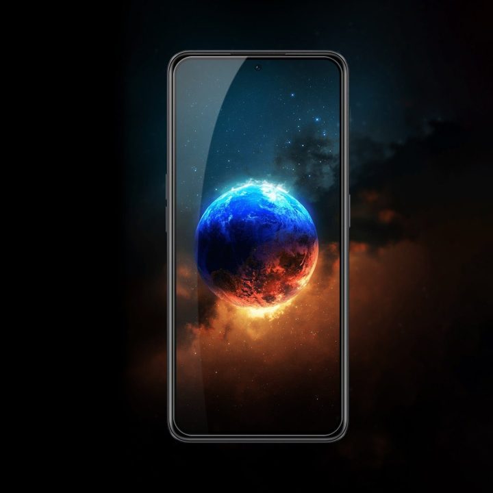 Nillkin CP + PRO itin plonas grūdintas stiklas visam ekranui su 0,2 mm 9H rėmeliu OnePlus Ace juodas