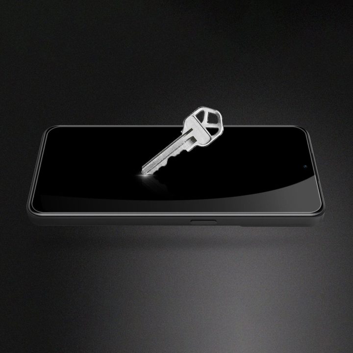 Nillkin CP + PRO itin plonas grūdintas stiklas visam ekranui su 0,2 mm 9H rėmeliu OnePlus Ace juodas