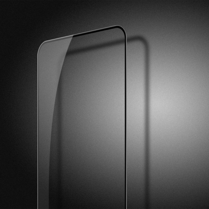 Nillkin CP + PRO itin plonas grūdintas stiklas visam ekranui su 0,2 mm 9H rėmeliu OnePlus Ace juodas