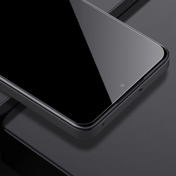Nillkin CP + PRO itin plonas grūdintas stiklas visam ekranui su 0,2 mm 9H rėmeliu OnePlus Ace juodas