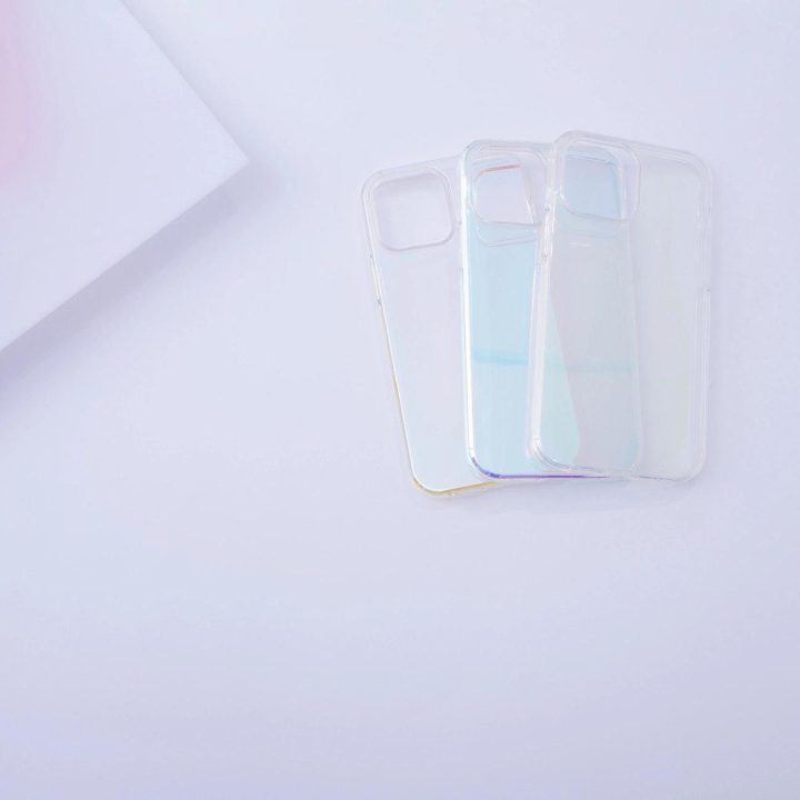 Aurora Case dėklas iPhone 13 neoninis gelinis dangtelis auksinis