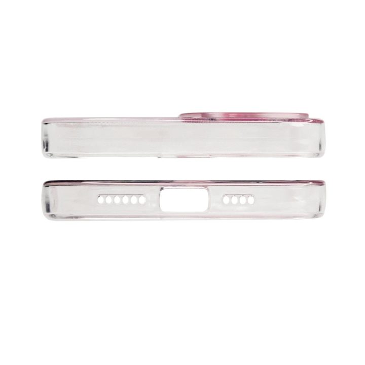 Marmurinis dėklas iPhone 12 Pro Max gelio dangtelis Marble Pink