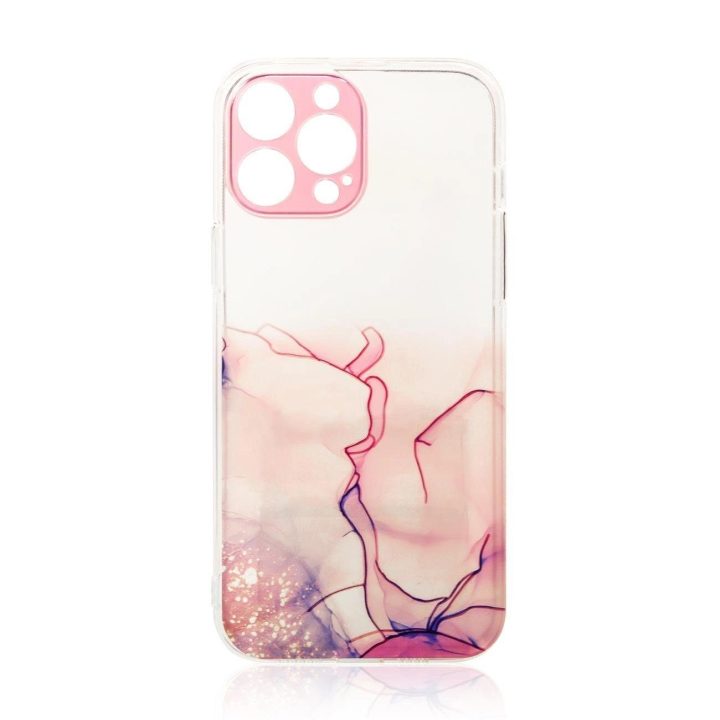 Marmurinis dėklas Xiaomi Redmi Note 11 Gel Cover Marble Pink