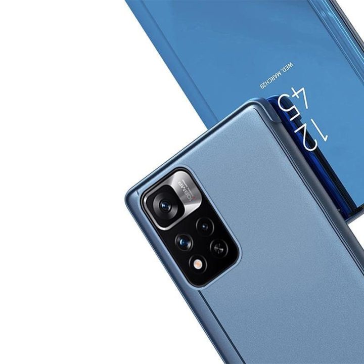 Clear View dėklas Realme 9 Pro , juodas
