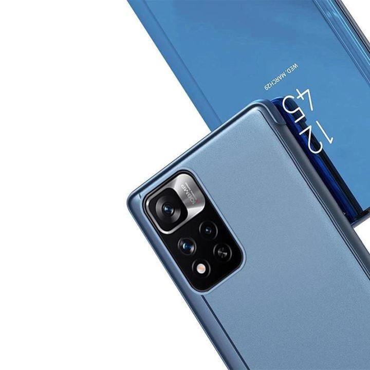 Clear View dėklas su atverčiamu dangteliu, skirtas Huawei nova 8i black