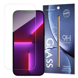 Grūdinto stiklo 9H ekrano apsauga iPhone 14 Pro Max (pakuotė - vokas)