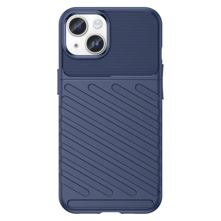 Thunder Case iPhone 14 mėlynas šarvuotas dėklas