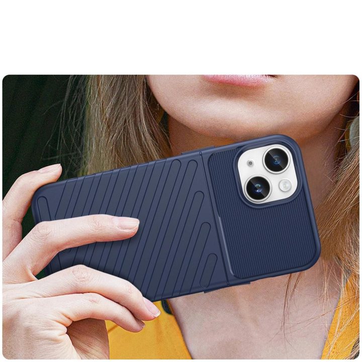 Thunder Case dėklas iPhone 14 Plus mėlynas šarvuotas dėklas
