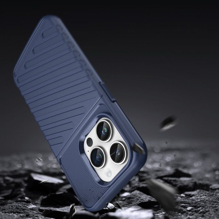 Thunder Case iPhone 14 Pro Max mėlynas šarvuotas dėklas
