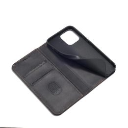 iPhone 14 Plus , apverčiamasis dangtelis, piniginės stovas, juodas