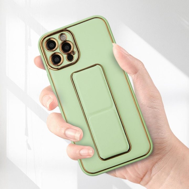 Naujas iPhone 13 Pro Max dėklas su stovu, skirtas iPhone 13 Pro Max , violetinės spalvos