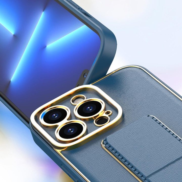 Naujas iPhone 13 Pro Max dėklas su stovu, skirtas iPhone 13 Pro Max , violetinės spalvos