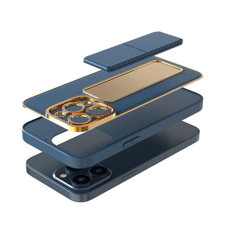 Naujas iPhone 13 Pro Max dėklas su stovu, skirtas iPhone 13 Pro Max , violetinės spalvos