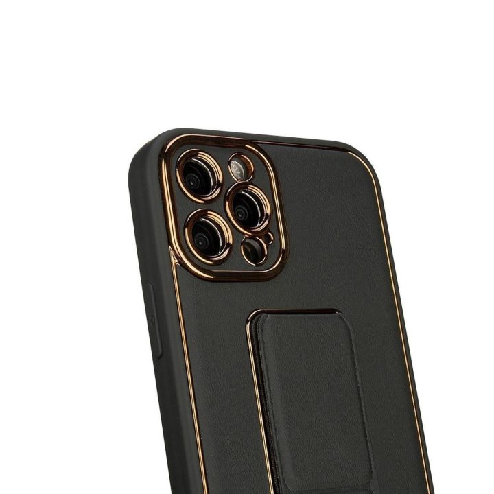 Naujas Samsung Galaxy A13 korpuso dangtelis su stovu, žalias