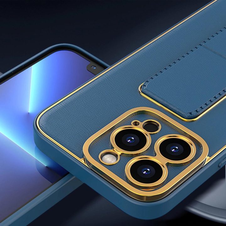 Naujas iPhone 12 Pro dėklas su stovu, skirtas iPhone 12 Pro , rožinės spalvos