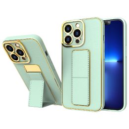 Naujas iPhone 12 Pro dėklas su stovu, skirtas iPhone 12 Pro , žalias