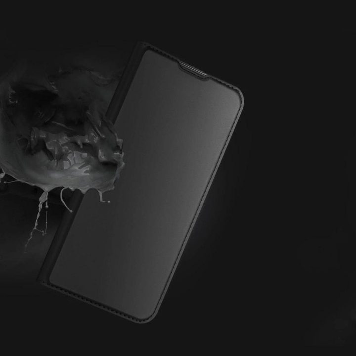 Skin Pro dėklo dangtelis su atvartu Realme Narzo 50A juodas