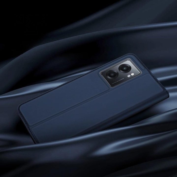 Skin Pro dėklo dangtelis su atvartu Realme Narzo 50A juodas
