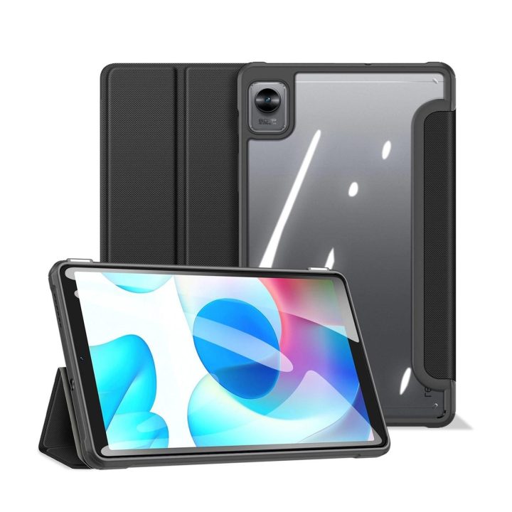 Toby šarvuotas išmanusis dėklas Flip , skirtas Realme Pad Mini , juodas