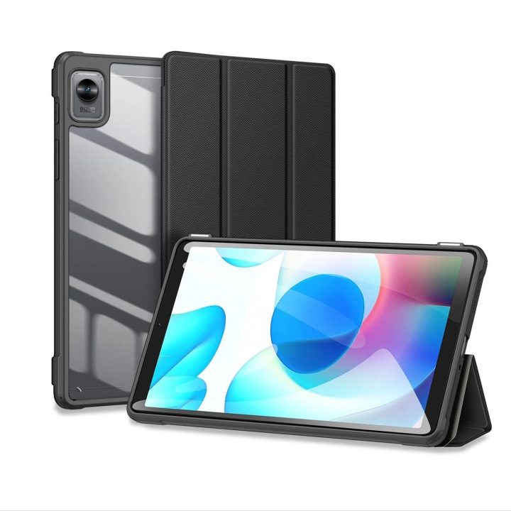 Toby šarvuotas išmanusis dėklas Flip , skirtas Realme Pad Mini , juodas