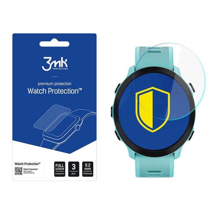 Garmin Forerunner 55 - Watch Protection™ prieš FlexibleGlass Lite