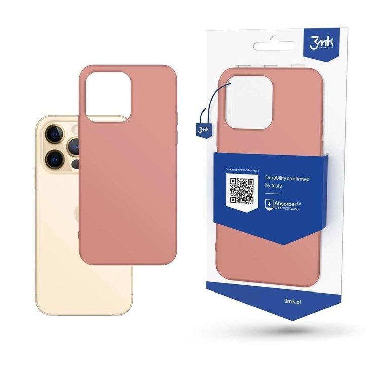 Dėklas iPhone 13 Pro Max iš serijos Matt Case - rožinis