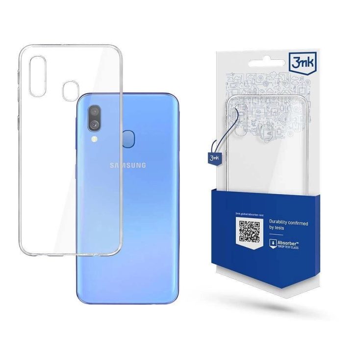 Samsung Galaxy A40 - skaidrus dėklas