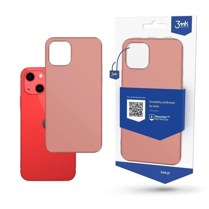 iPhone 13 mini serijos Matt Case - rožinis