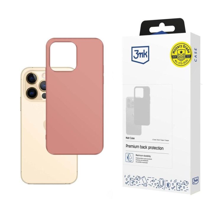 iPhone 13 Pro iš serijos Matt Case - rožinis