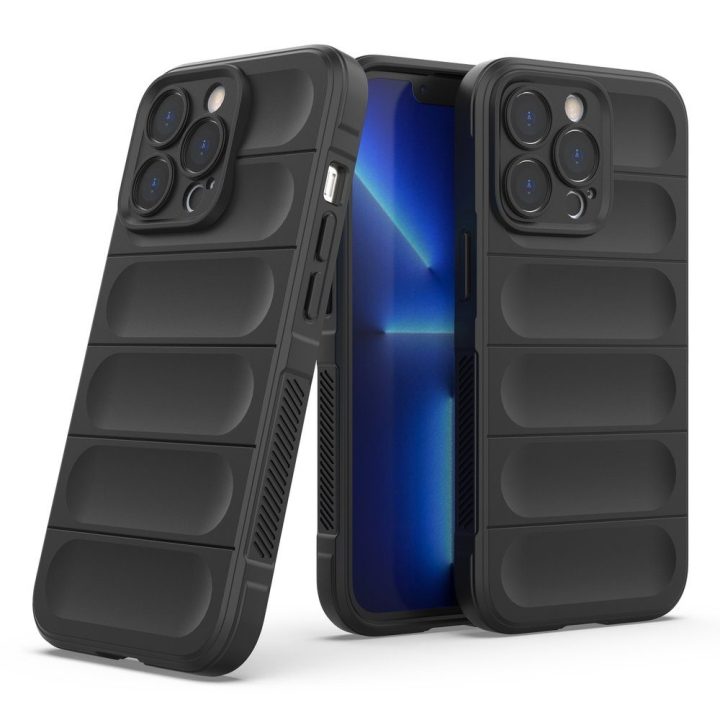 iPhone 13 Pro , lankstus šarvuotas dangtelis, juodas