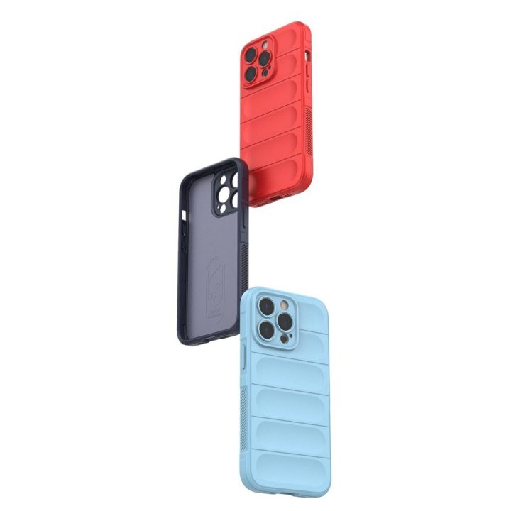 iPhone 13 Pro , lankstus šarvuotas dangtelis, šviesiai mėlynas