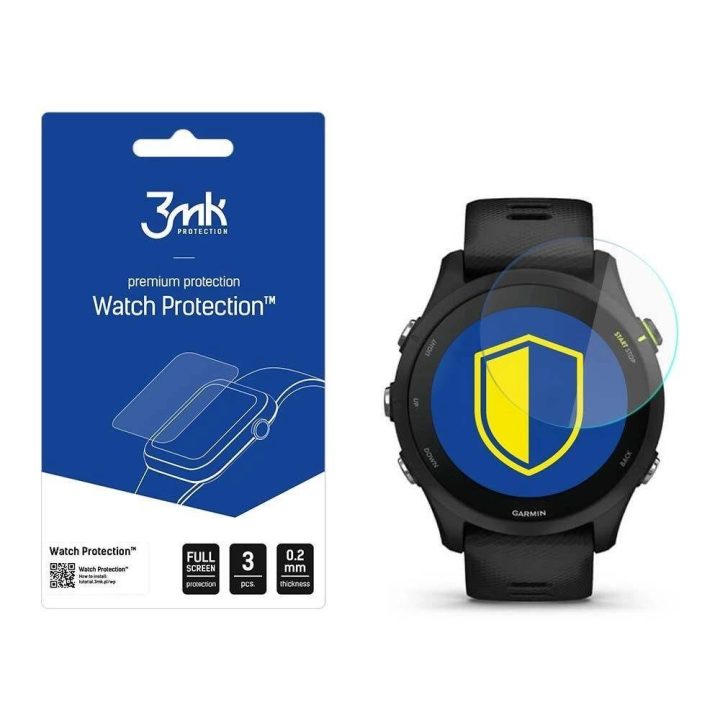 Garmin Forerunner 255 - Watch Protection™ prieš FlexibleGlass Lite