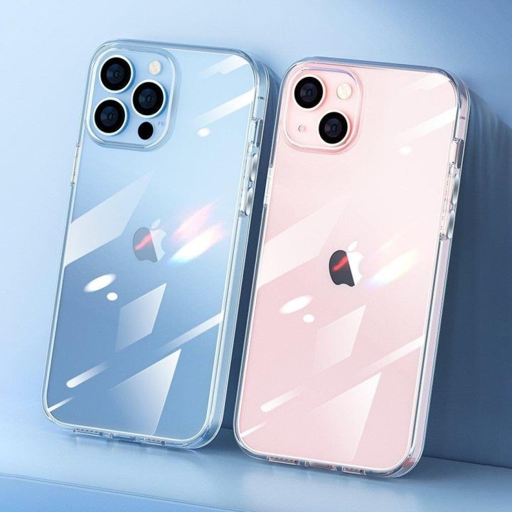 iPhone 13 Pro Kingxbar Elegantiškos serijos dėklas dėklas galinis dangtelis skaidrus