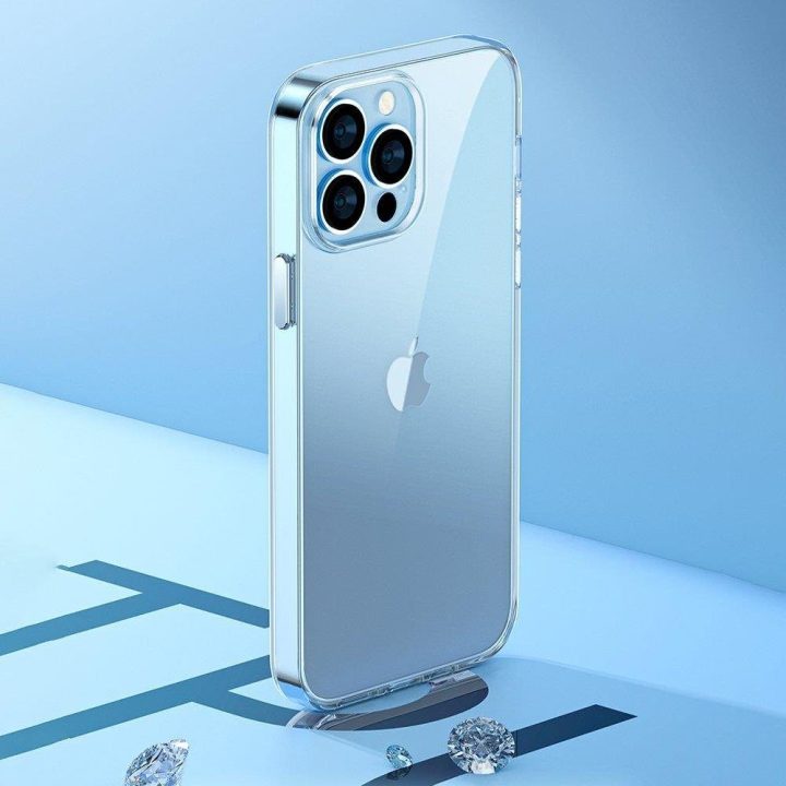 iPhone 13 Pro Kingxbar Elegantiškos serijos dėklas dėklas galinis dangtelis skaidrus