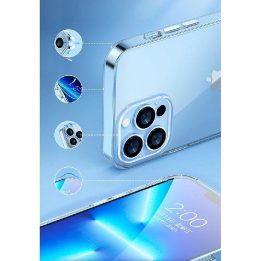 iPhone 13 Pro Kingxbar Elegantiškos serijos dėklas dėklas galinis dangtelis skaidrus