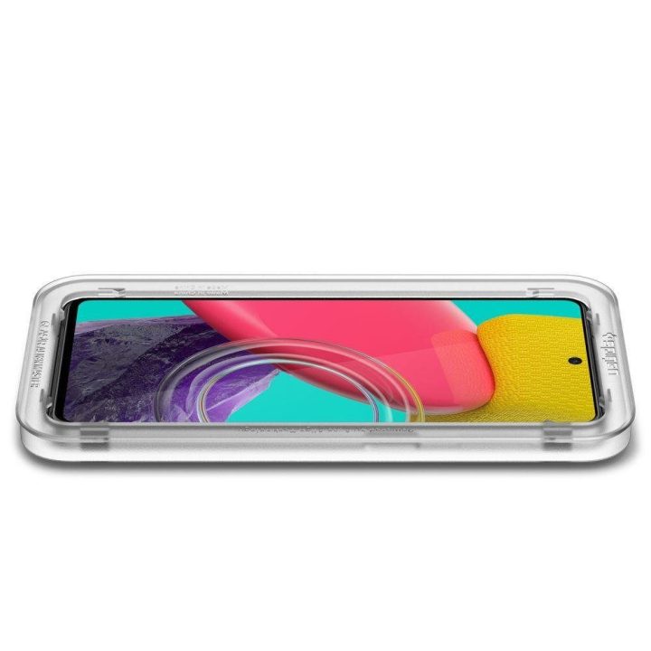 GRŪDINTAS STIKLAS Spigen ALM GLASS FC GALAXY M53 5G BLACK