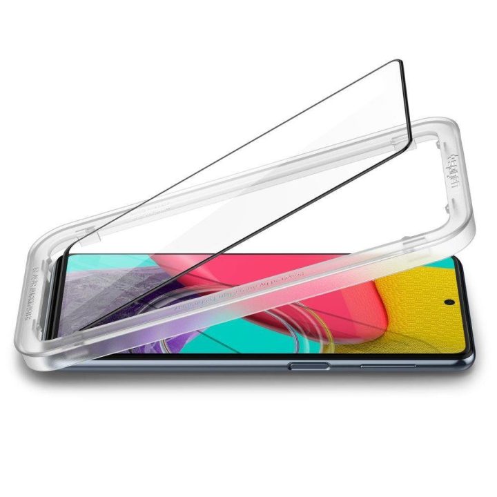 GRŪDINTAS STIKLAS Spigen ALM GLASS FC GALAXY M53 5G BLACK