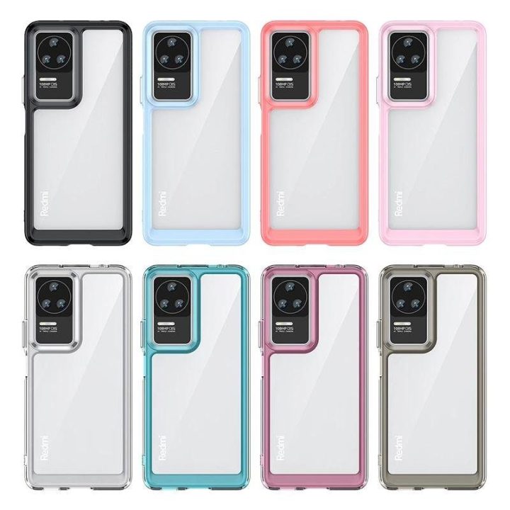 Outer Space dėklas Xiaomi Poco F4 5G su lanksčiu rėmeliu, mėlynos spalvos