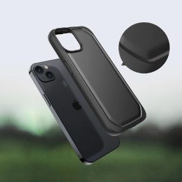 Raptic X-Doria Slim Case iPhone 14 Plus galinis dangtelis juodas