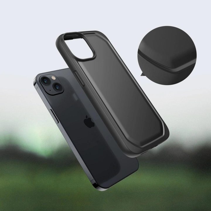 Raptic X-Doria Slim Case iPhone 14 Plus galinis dangtelis juodas