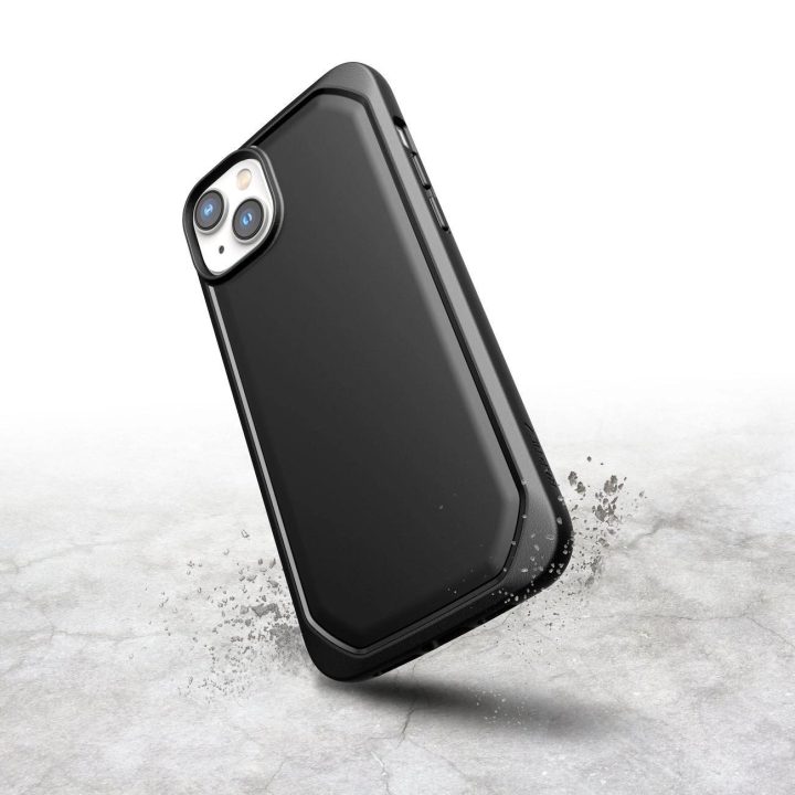 Raptic X-Doria Slim Case iPhone 14 Plus galinis dangtelis juodas