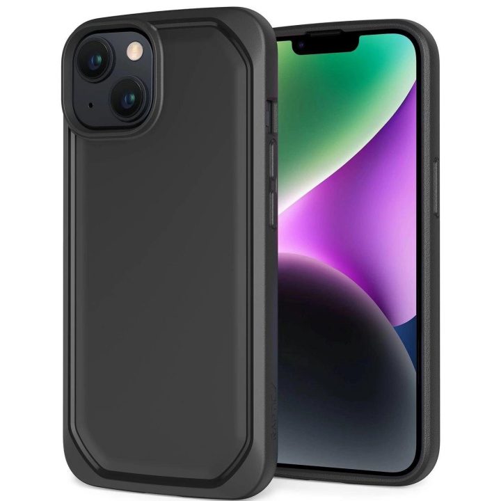 Raptic X-Doria Slim Case iPhone 14 Plus galinis dangtelis juodas