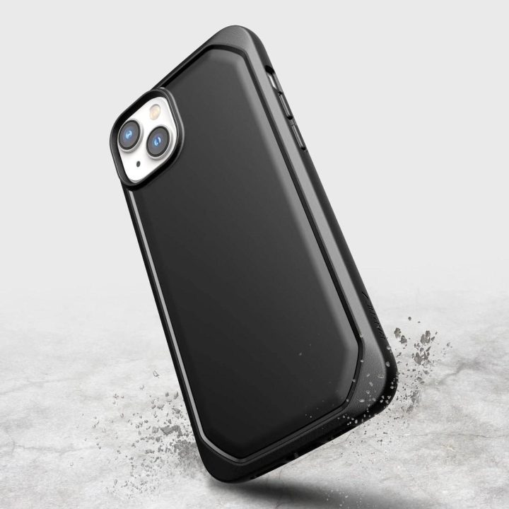 Raptic X-Doria Slim Case iPhone 14 Plus galinis dangtelis juodas