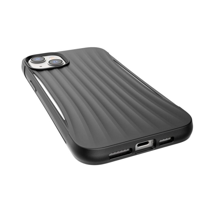 Raptic X-Doria Clutch dėklas iPhone 14 galinis dangtelis juodas