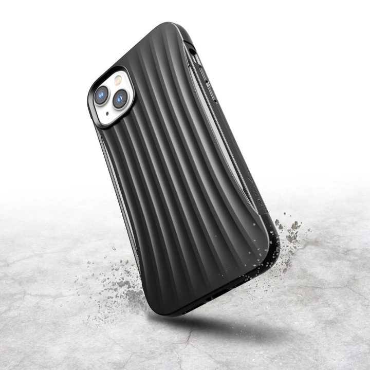 Raptic X-Doria Clutch dėklas iPhone 14 galinis dangtelis juodas
