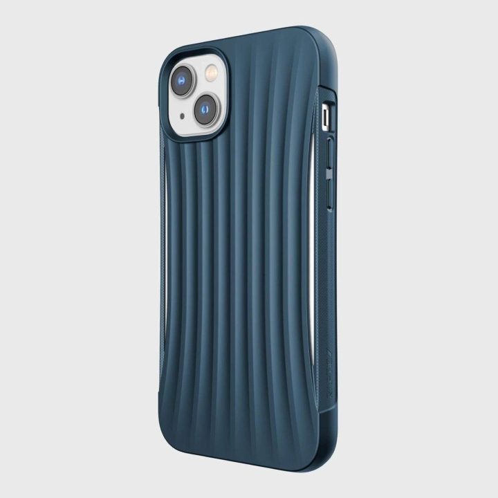 Raptic X-Doria Clutch dėklas iPhone 14 galinis dangtelis mėlynas