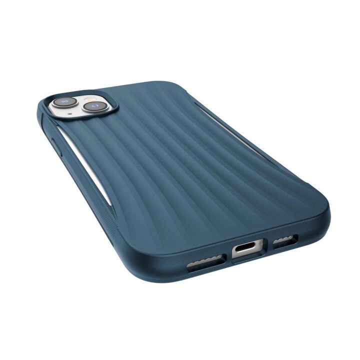 Raptic X-Doria Clutch dėklas iPhone 14 galinis dangtelis mėlynas
