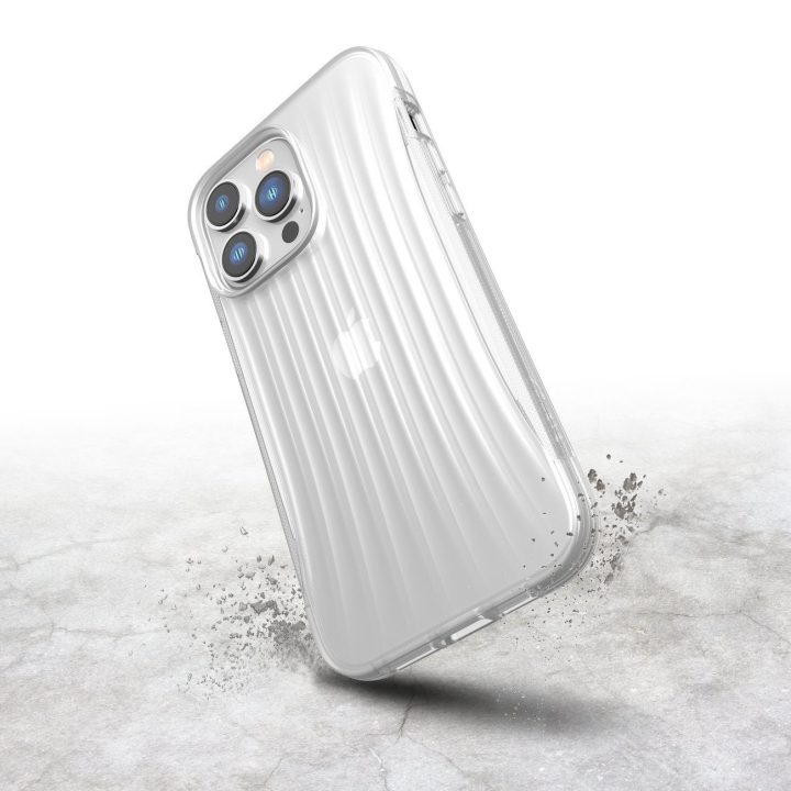 Raptic X-Doria Clutch dėklas iPhone 14 Pro galinis dangtelis skaidrus