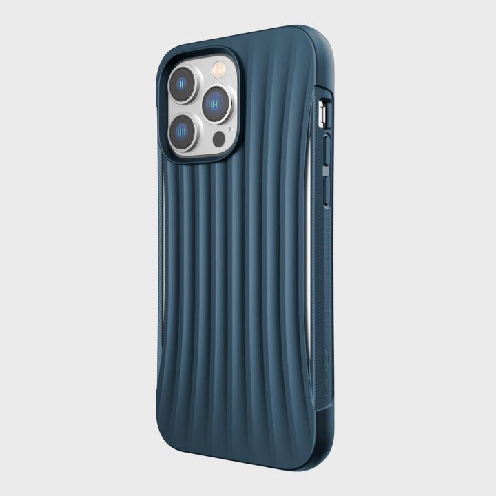 Raptic X-Doria Clutch dėklas iPhone 14 Pro galinis dangtelis mėlynas