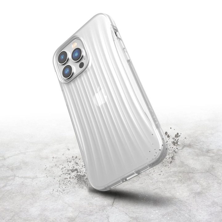 Raptic X-Doria Clutch dėklas iPhone 14 Pro Max galinis dangtelis skaidrus